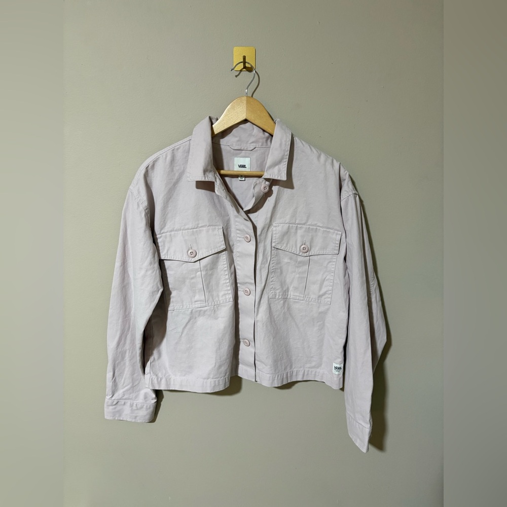 Women’s Vans Light‎ Pink Mixed Up Cotton Shacket